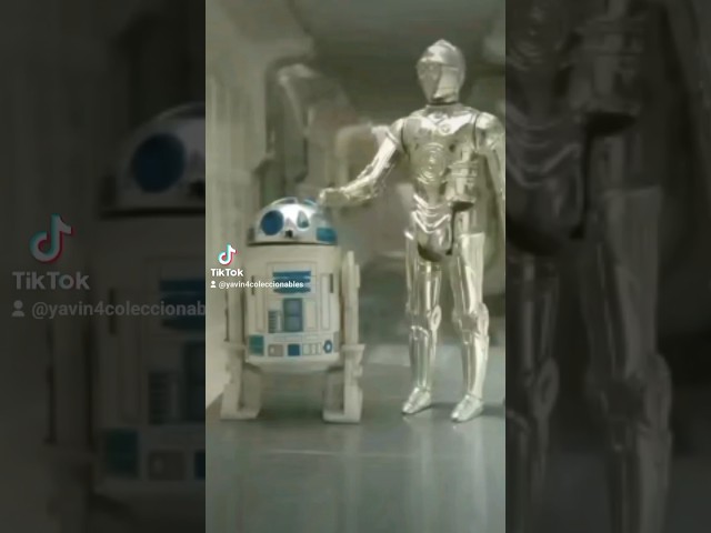 Vídeo relacionado con RuidoRosa ORIGINALOOPS Juego de 4 Cuadros Star Wars C3PO, R2D2, Vader, Yoda (25x25)