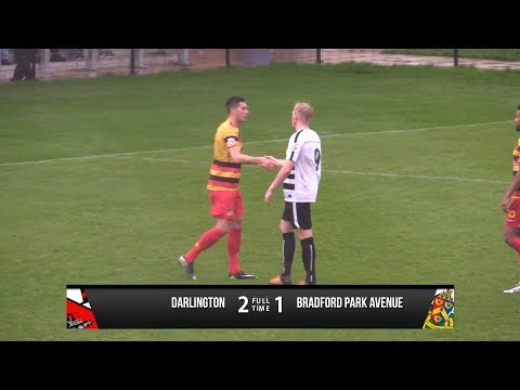 Darlington 2-1 Bradford PA - Vanarama National League North - 2017/18