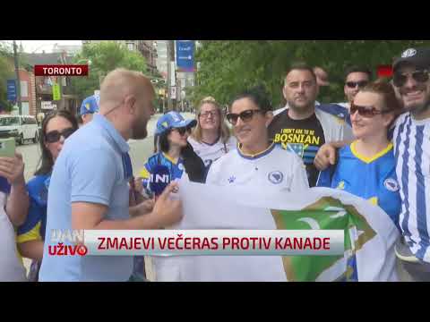 Bh. emocije preplavile Toronto: Ulice izgledaju kao da Zmajevi igraju u Zenici