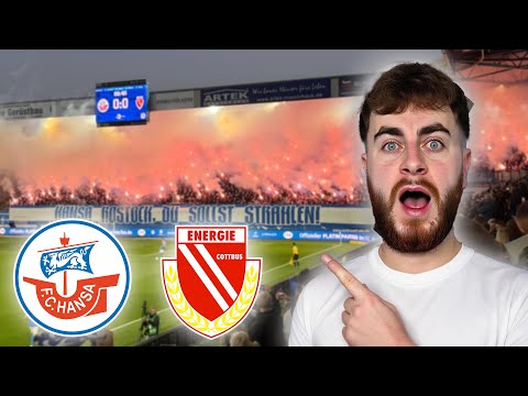 ROSTOCK LOSES EAST DERBY AGAINST COTTBUS! 😱 Hansa Rostock - Energie Cottbus 1:3 Stadium vlog