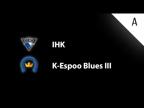 U15 A IHK - K-Espoo Blues III