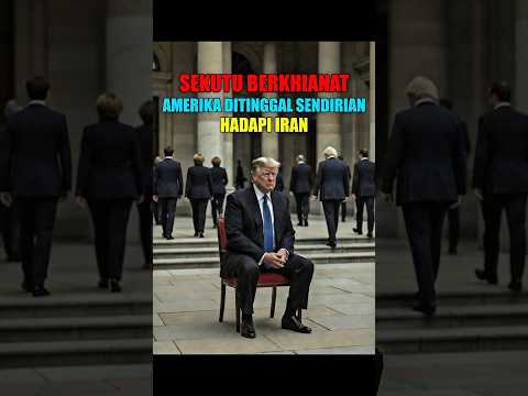 EROPA KABUR‼️Amerika Sendirian Lawan Iran