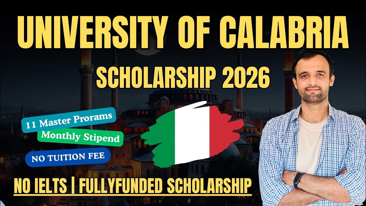 Everything you need to know about University of Calabria Italy Scholarships 2026
