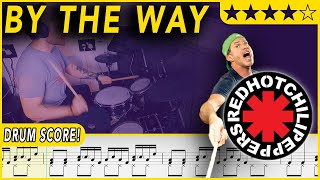 By The Way - Red Hot Chili Peppers | DRUM SCORE Sheet Music | #356 DRUMSCRIBE