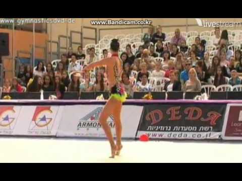 Carolina Rodríguez (ESP) RG GP Holon 2014 AA Clubs