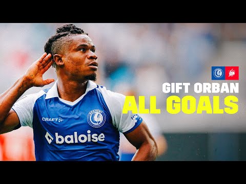 GIFT ORBAN: ALL #JPL GOALS FOR GENT 🔵🔥