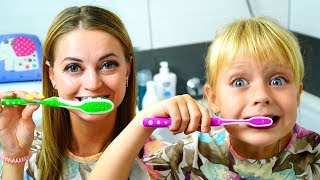 Brush Your Teeth! Kids Song Nursery Rhymes for Kids Merry Margo
