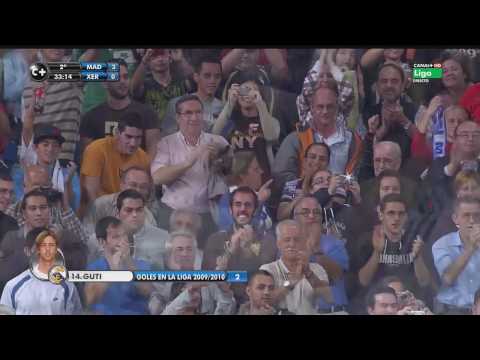 Gol de Guti contra el Xerez (HD)