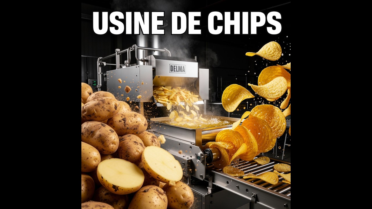 Crispy Chips Production