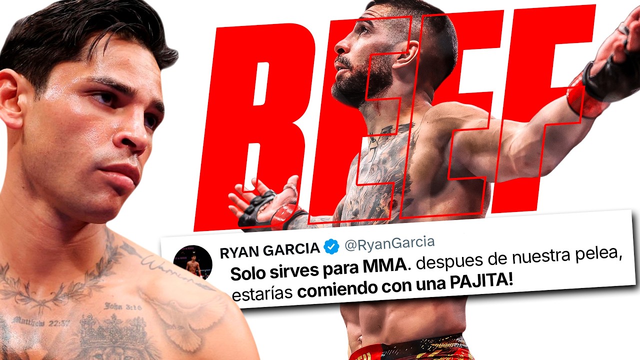 TREMENDO BEEF entre ILIA TOPURIA y RYAN GARCIA