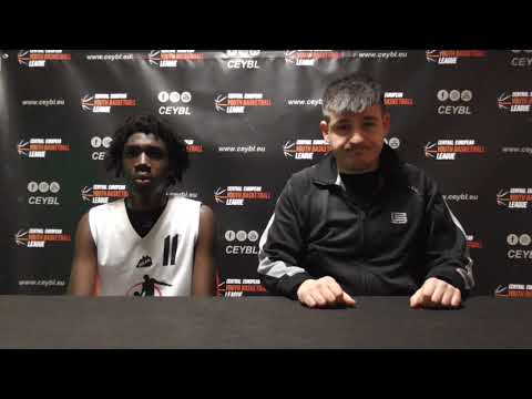 CEYBL U14 - Press conference, 17.2.2023, BBLZ - Reach the Top - SKM Zastal Zielona Góra