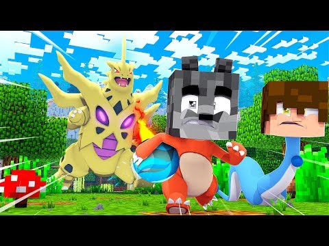 VOU virar um POKÉMON com MEGA EVOLUÇÃO no MINECRAFT