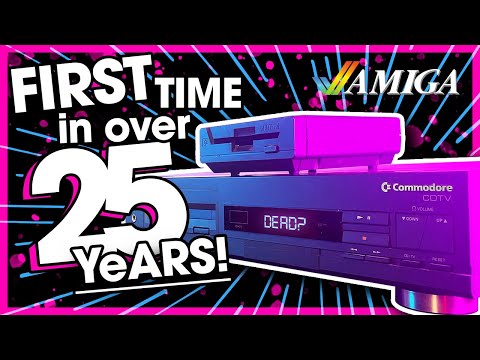 POWER ON! Commodore Amiga CDTV - Unboxing, Overview and Testing