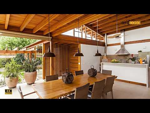 Área de Churrasqueira Moderna: Ideias para uma Decoração de Arrasar!