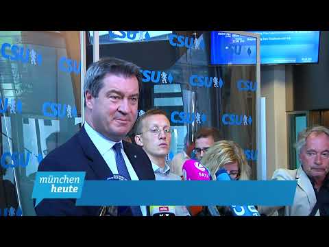 Sturz in Bayern: CSU Umfragewerte unter 36 Prozent!