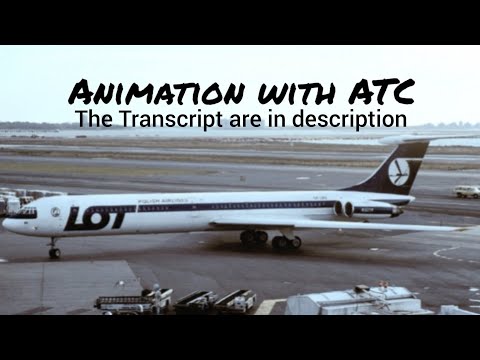 LOT Polish Airlines Flight 5055 Crash || Animation with ATC. (Subtitles/CC On)