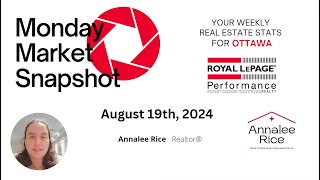 Ottawa Real Estate Update - August 19th, 2024
