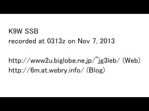 K9W SSB (6m / 50MHz)