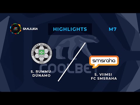 Rummu Dünamo - Viimsi FC Smsraha. Coolbet Saaliliiga. MD 7. Highlights