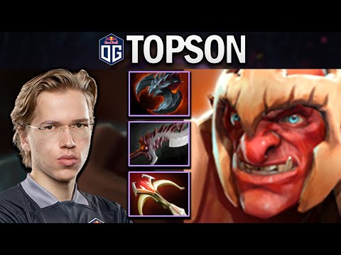 OG.TOPSON TROLL WARLORD VERSUS TEAM SECRET - DOTA 2 7.27 GAMEPLAY