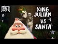 King Julian Vs Santa Claus Merry Madagascar 2009 Family Flicks