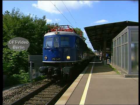 Mit E18 047 unterwegs