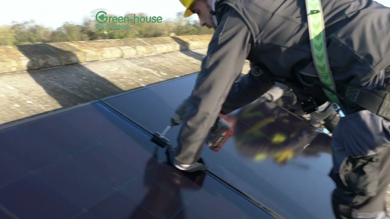 How we install solar panels