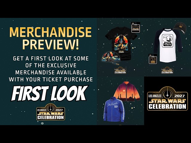 Vídeo relacionado con Star Wars Celebration Mural Revenge of the Sith Logo Sudadera