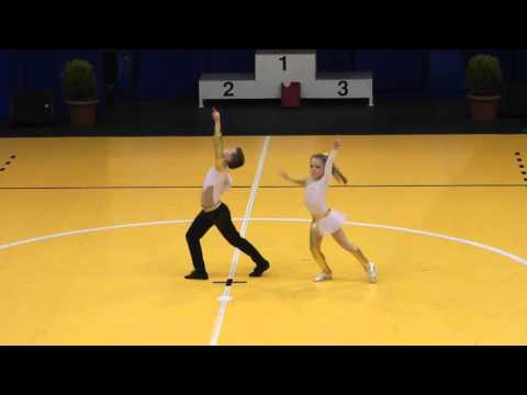 2016.04.02. OB Gyöngyös, Radics Bálint-Pintér Laura, children páros