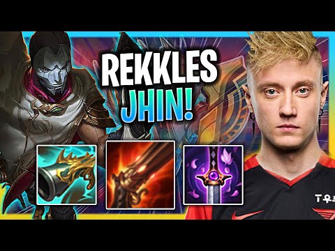 REKKLES TRIES SOME JHIN! | T1 Rekkles Plays Jhin ADC vs Jinx!  Season 2023