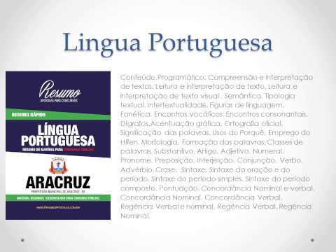 concurso Aracruz ES 2014