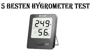 5 Besten Hygrometer Test 2021