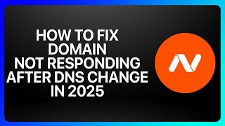 How To Fix Domain Not Responding After DNS Change In Namecheap ! Tutorial