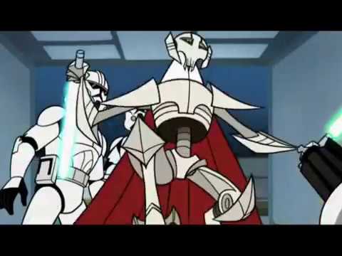 General Grievous vs Soldados Clones
