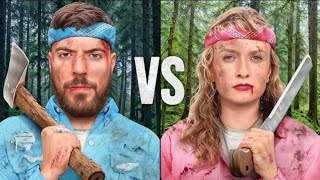 Men Vs Women Survive The Wilderness For $500,000 (বাংলা)🇧🇩🇧🇩🇧🇩