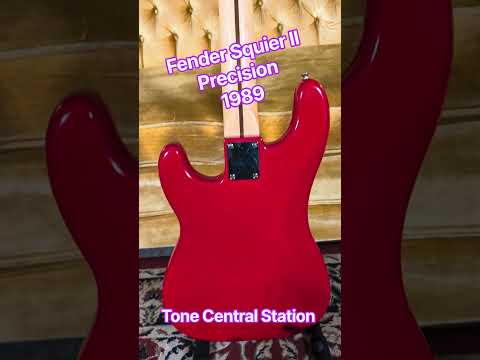 Fender Squier Precision II 1989 - Torino Red image 21