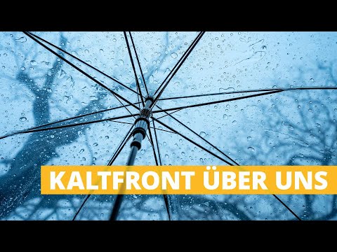 Wetter heute: Kaltfront über uns - Hier brauchst du den Schirm