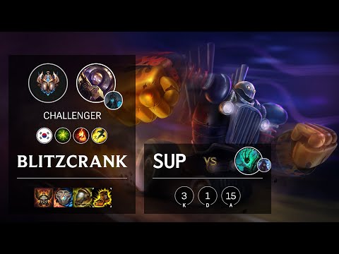 Blitzcrank Support vs Thresh - KR Challenger Patch 10.14
