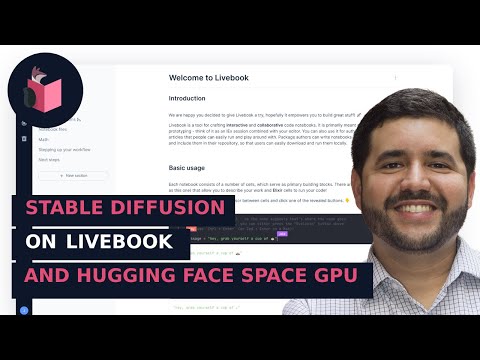 Stable Diffusion on Livebook with Hugging Face Spaces and GPU acceleration