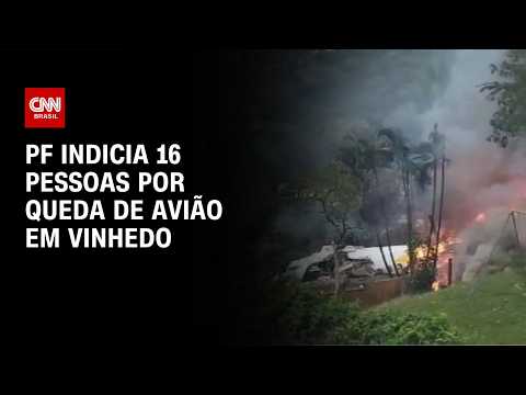 Queda de avião da Voepass: sequência de falhas foi apontada em relatório da PF | LIVE CNN
