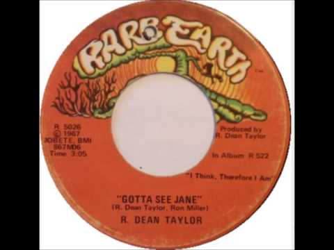 R. Dean Taylor - Gotta See Jane (1970 stereo mix)