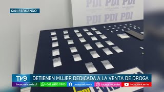 En su domicilio en Chimbarongo detienen a mujer que dedicaba a la venta de drogas