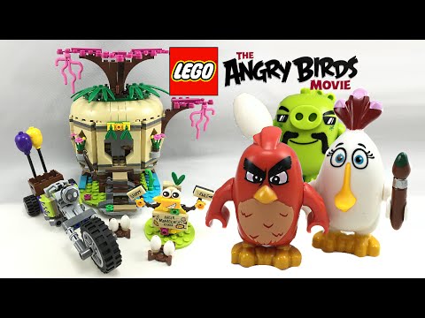 LEGO Angry Birds Movie Bird Island Egg Heist review! 75823