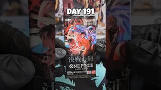 Day 191 of opening a onepiece pack everyday for an entire year #onepiece #optcg #boosterpack #op16