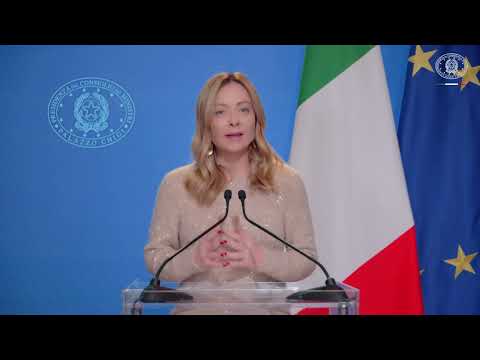 President Meloni’s video message on the release of Alberto Trentini and Mario Burlò | www.governo.it