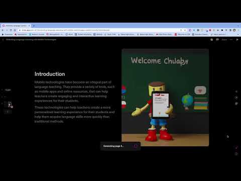 Tome AI App for Presentations