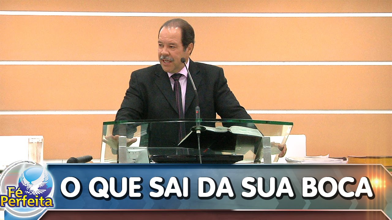 O que sai da tua boca - 09/07/2015 - Pr. César Augusto