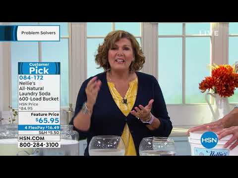 Nellie's AllNatural Laundry Soda 600Load Bucket