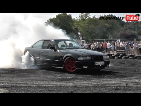 Eliminacje pokazu mocy STREET "LEGINS" BMW E36 Coupe - XXIII Ogólnopolski Zlot BMW Toruń 2021