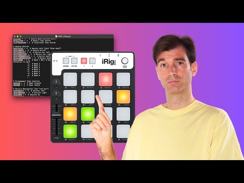Turn any MIDI Controller into a Control Surface for Ableton! Custom MIDI script tutorial [iRig PADS]